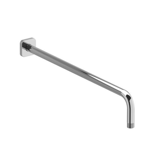 20 Inch Wall Mount Shower Arm With Square Escutcheon  - Chrome | Model Number: 573C - Product Knockout