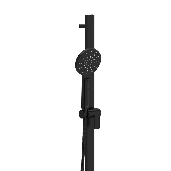 Handshower Set With 31 Inch Slide Bar and 3-Function Handshower  - Black | Model Number: 4844BK - Product Knockout