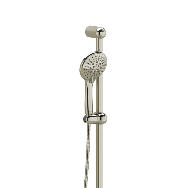 Handshower Set With 32 Inch Slide Bar and 3-Function Handshower  - Polished Nickel | Model Number: 6006PN - Product Knockout