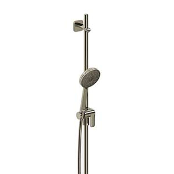 Handshower Set With 36 Inch Slide Bar and 2-Function Handshower  - Polished Nickel | Model Number: 7007PN - Product Knockout