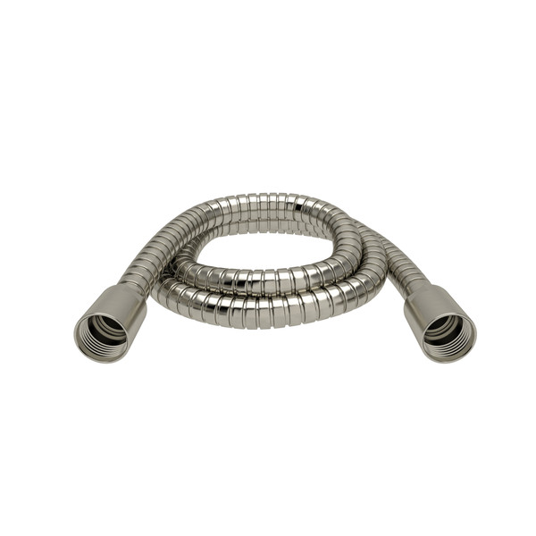 150 cm (59") Double Interlock Flexible Hose, Swivel And 2 Check Valves - Brushed Nickel | Model Number: 7259BN