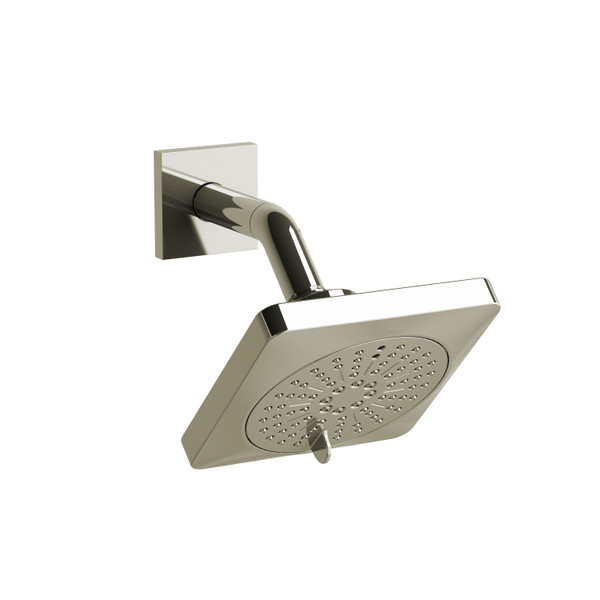 6-Function 5 Inch Showerhead With Arm 1.8 GPM - Polished Nickel | Model Number: 343PN-WS - Product Knockout