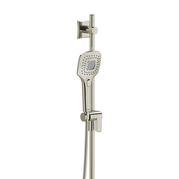 Handshower Set With 36 Inch Slide Bar and 2-Function Handshower 1.8 GPM - Polished Nickel | Model Number: 4040PN-WS - Product Knockout