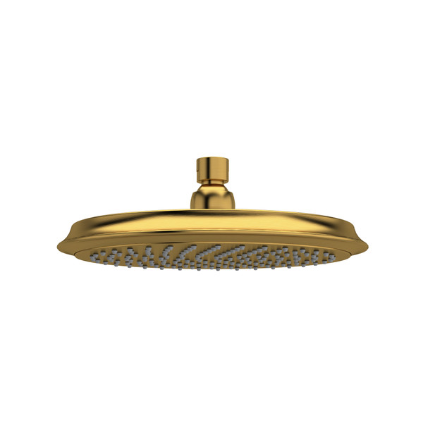 9 Inch Rain Showerhead 1.8 GPM - Brushed Gold | Model Number: 408BG-WS - Product Knockout