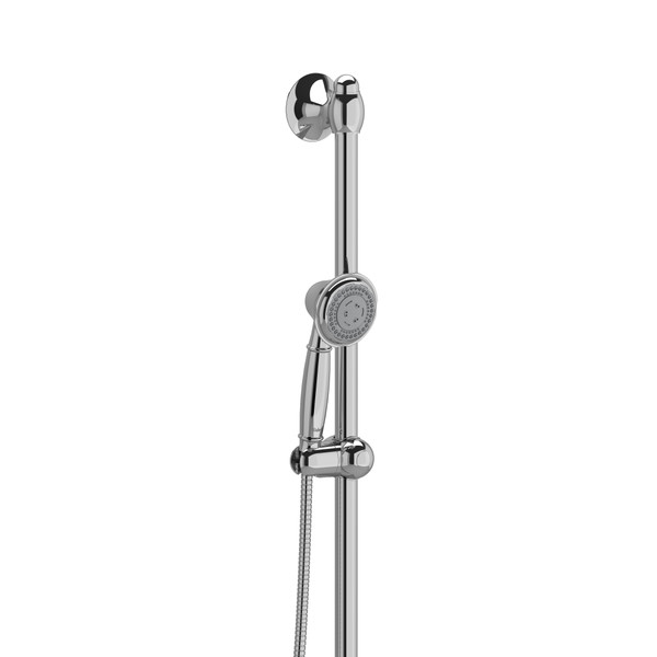 Handshower Set With 36 Inch Slide Bar and 3-Function Handshower 1.8 GPM - Chrome | Model Number: 4830C-WS - Product Knockout