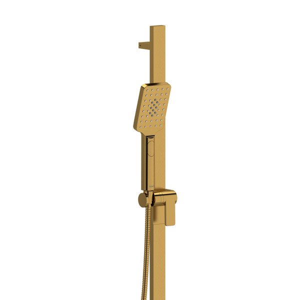 Handshower Set With 32 Inch Slide Bar and 2-Function Handshower 1.8 GPM - Brushed Gold | Model Number: 4845BG-WS - Product Knockout
