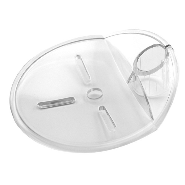 Soap Dish For Slide Bar - Clear | Model Number: 5001CL