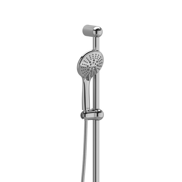 Handshower Set With 32 Inch Slide Bar and 3-Function Handshower 1.8 GPM - Chrome | Model Number: 6006C-WS - Product Knockout