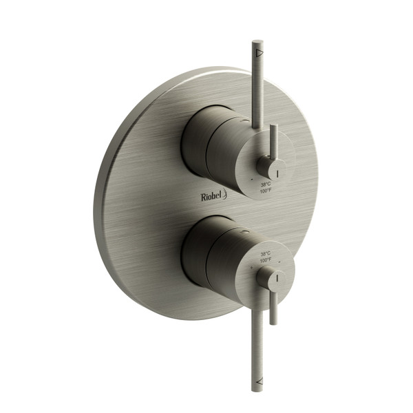 CS 3/4 Inch Thermostatic and Pressure Balance Multi-Function System  - Brushed Nickel | Model Number: CSTM83BN - Product Knockout