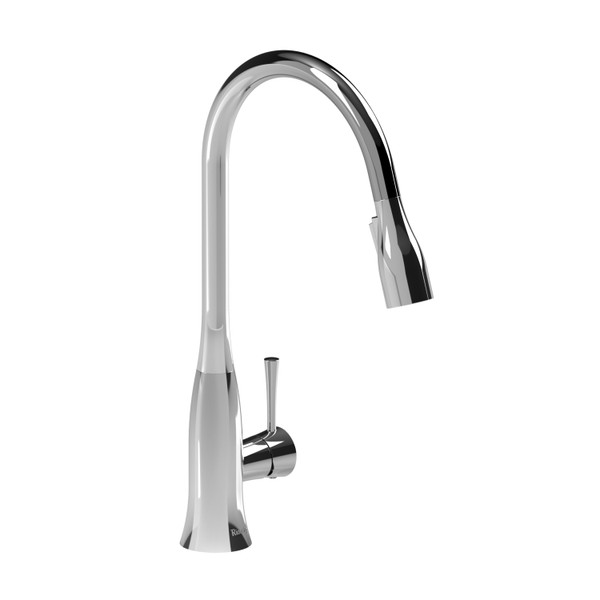 Edge Pulldown Kitchen Faucet 1.5 GPM - Chrome | Model Number: ED101C-15 - Product Knockout