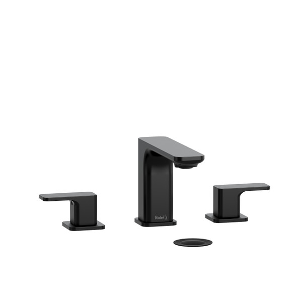 Equinox Widespread Lavatory Faucet  - Black | Model Number: EQ08BK - Product Knockout