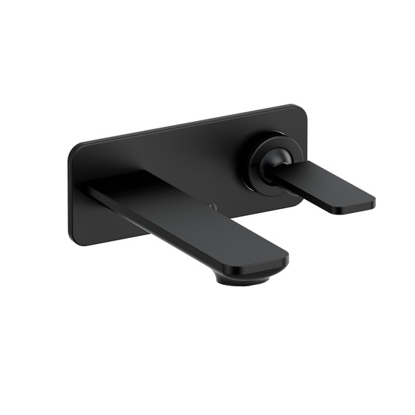 Equinox™ Wall Mount Lavatory Faucet - Black | Model Number: EQ11BK