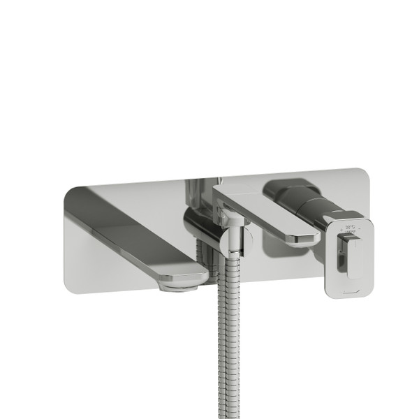 Equinox Wall Mount Tub Filler  - Chrome | Model Number: EQ21C - Product Knockout