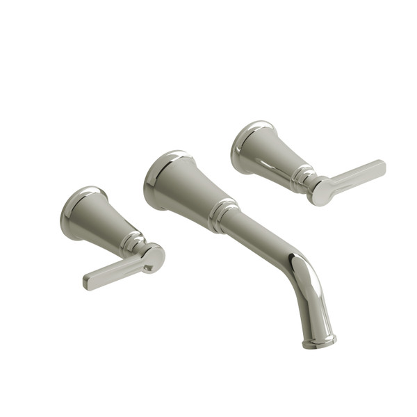 DISCONTINUED Momenti™ Wall Mount Lavatory Faucet - Polished Nickel | Model Number: MMSQ03JPN