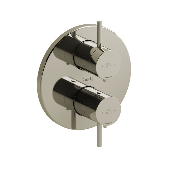 Pallace™ 3/4" Therm & Pressure Balance Multi-Function System - Polished Nickel | Model Number: PATM83PN