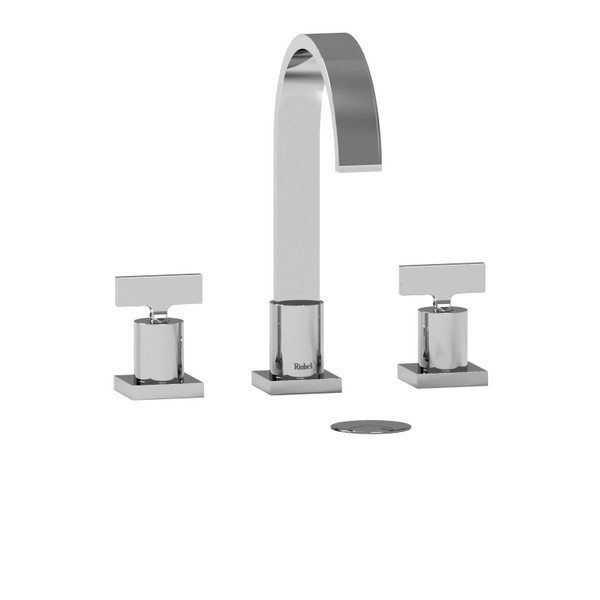 Profile Widespread Lavatory Faucet  - Chrome | Model Number: PFTQ08TC - Product Knockout