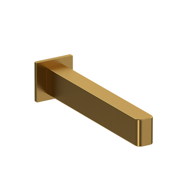 Paradox Wall Mount Tub Spout  - Brushed Gold | Model Number: PXTQ80BG - Product Knockout