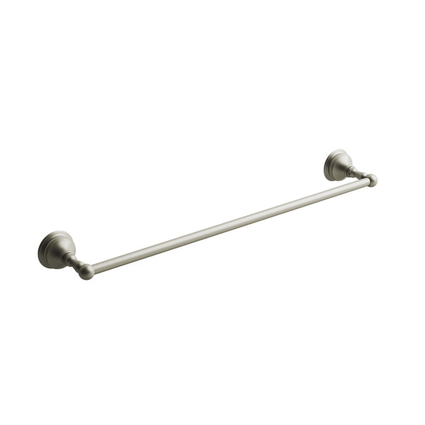 Retro 24 Inch Towel Bar  - Brushed Nickel | Model Number: RT5BN - Product Knockout