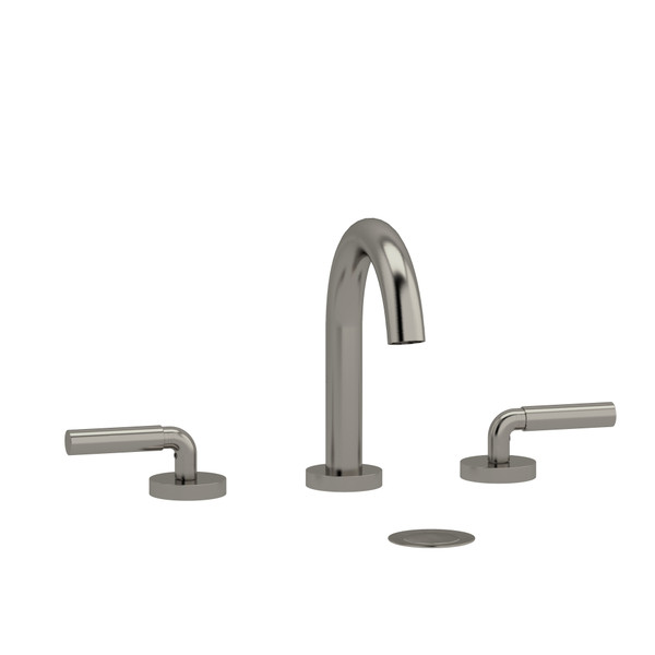 Riu™ Widespread Lavatory Faucet With C-Spout - Brushed Nickel | Model Number: RU08LBN