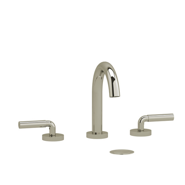Riu™ Widespread Lavatory Faucet With C-Spout - Polished Nickel | Model Number: RU08LPN