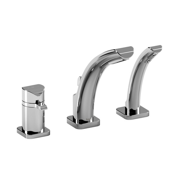 DISCONTINUED Salomé™ 3-Hole Deck Mount Tub Filler - Chrome | Model Number: SA17C