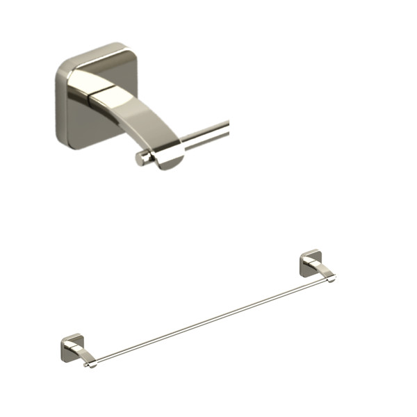 Salomé™ 24" Towel Bar - Polished Nickel | Model Number: SA5PN