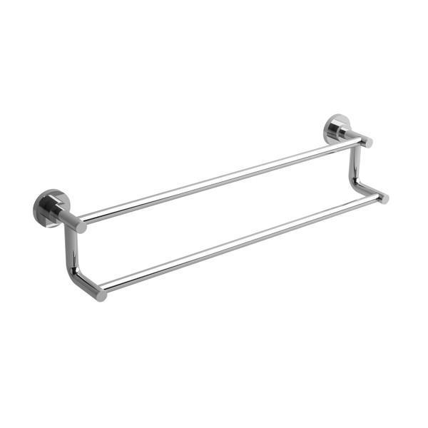 Star Double 24 Inch Towel Bar  - Chrome | Model Number: ST6C - Product Knockout