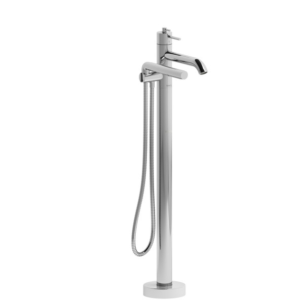 CS Single Hole Floor Mount Tub Filler Trim  - Chrome | Model Number: TCS39C - Product Knockout