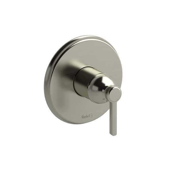 Momenti 1/2 Inch Pressure Balance Trim  - Brushed Nickel with Lever Handles | Model Number: TMMRD51LBN - Product Knockout