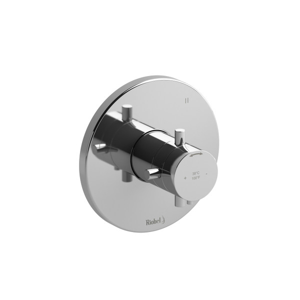 DISCONTINUED Pallace™ 1/2" Therm & Pressure Balance Trim With 3 Functions - Chrome | Model Number: TPATM47+C