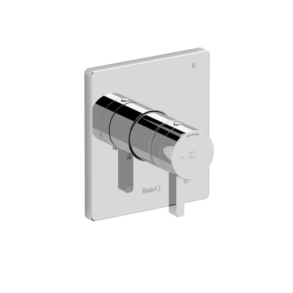 Paradox 1/2" Thermostatic & Pressure Balance Trim with 3 Functions (No Share)  - Chrome | Model Number: TPXTQ47C