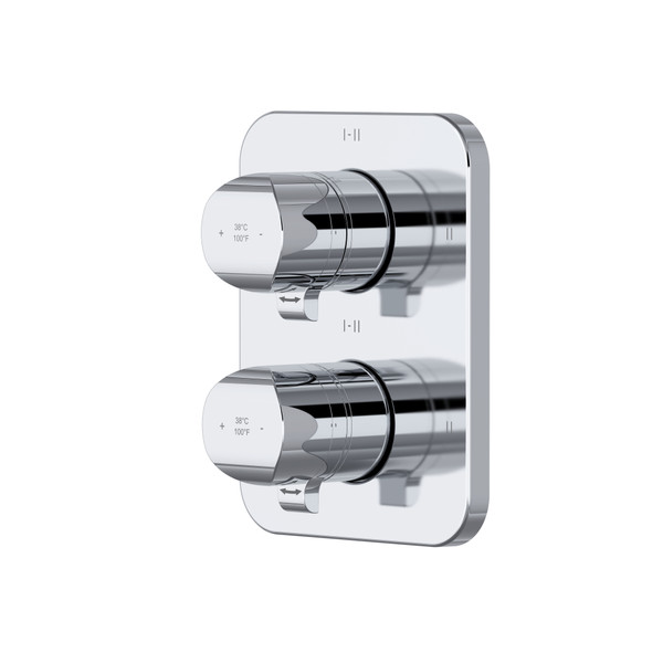 Salomé3/4" Thermostatic & Pressure Balance Trim With 6 Functions (Shared) - Chrome | Model Number: TSA46C