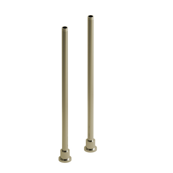 26 Inch Floor Mount Riser Pair  - Polished Nickel | Model Number: TU26PN - Product Knockout