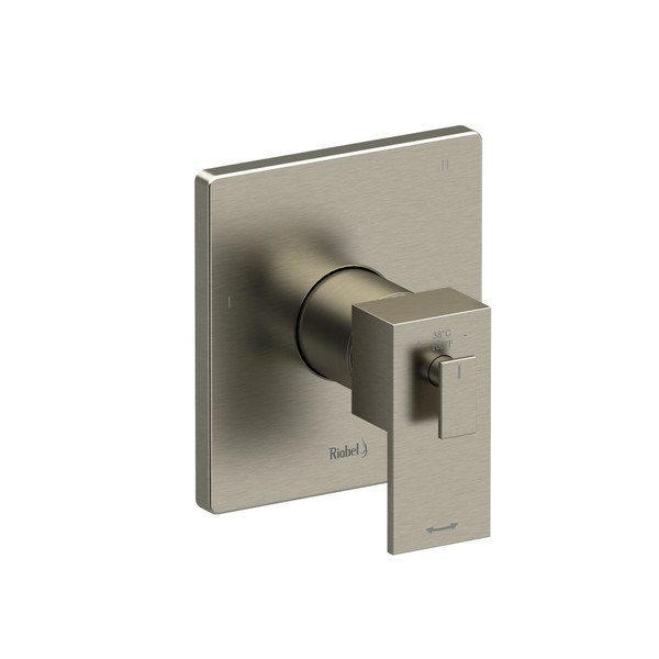 Kubik 1/2 Inch Thermostatic and Pressure Balance Trim with up to 5 Functions  - Brushed Nickel | Model Number: TUS45BN - Product Knockout
