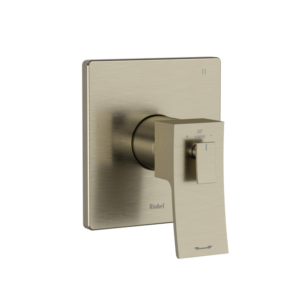 Zendo™ 1/2" Therm & Pressure Balance Trim With 5 Functions - Brushed Nickel | Model Number: TZOTQ45BN