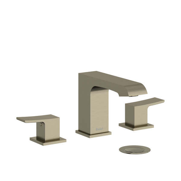 Zendo Widespread Lavatory Faucet 1.0 GPM - Brushed Nickel | Model Number: ZO08BN-10 - Product Knockout