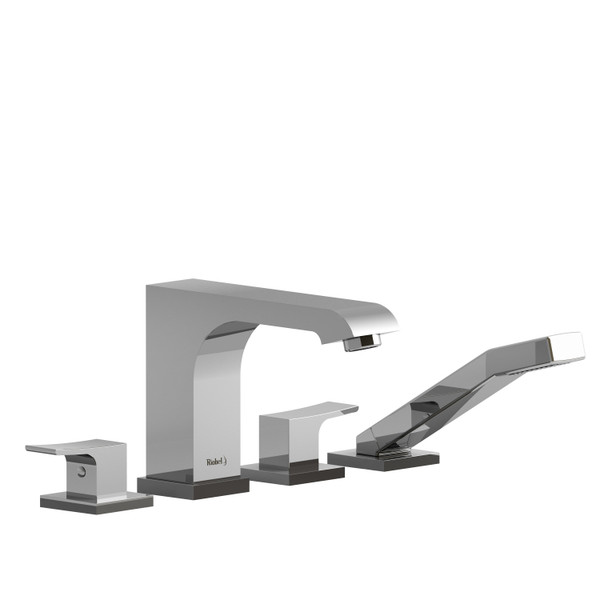 DISCONTINUED Zendo™ 4-Hole Deck Mount Tub Filler - Chrome | Model Number: ZO12C