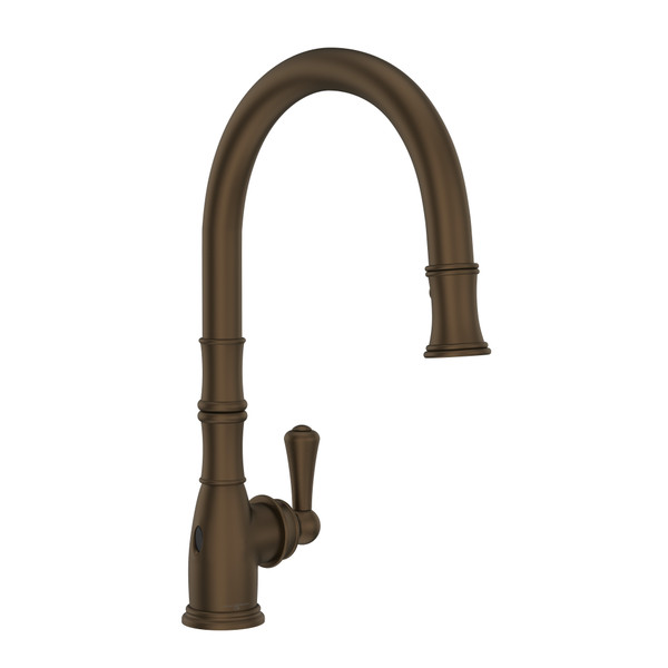 Georgian Era Pulldown Touchless Faucet - English Bronze | Model Number: U.4734EB-2 - Product Knockout