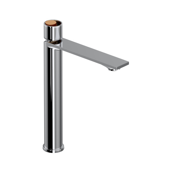 Eclissi™ Single Handle Tall Lavatory Faucet - Polished Chrome/Satin Gold | Model Number: EC02D1IWPCG