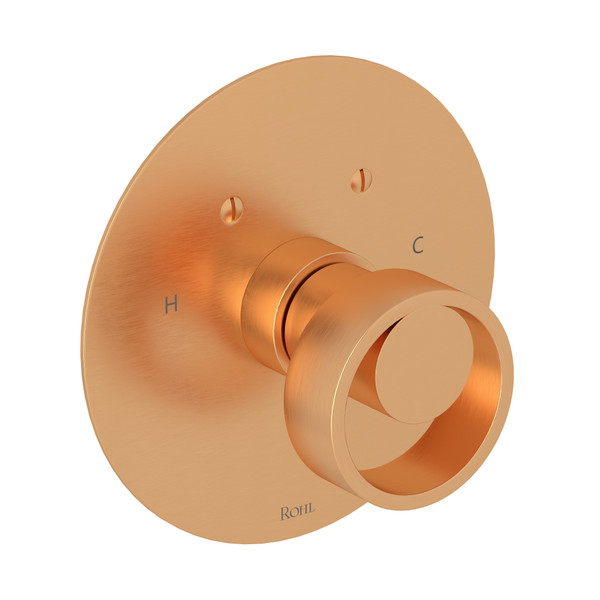 DISCONTINUED Eclissi™ 3/4" Thermostatic Trim Without Volume Control - Satin Gold | Model Number: EC13W1IWSG