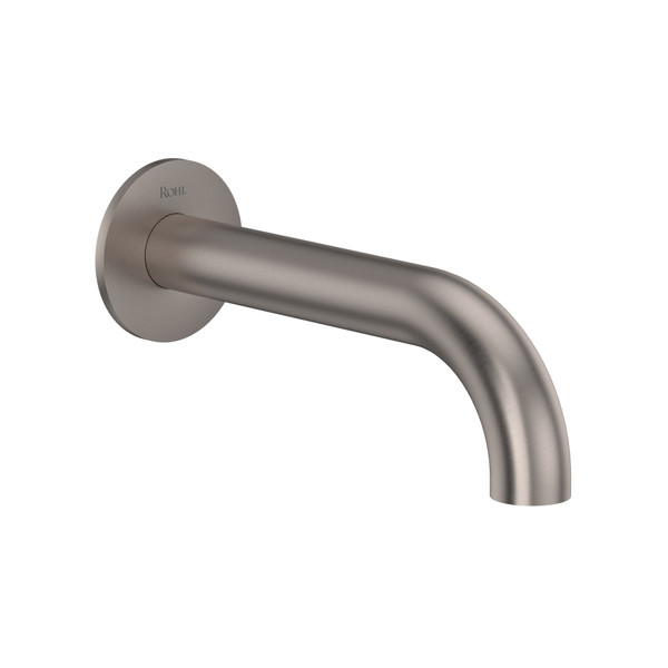 Eclissi™ Wall Mount Tub Spout With C-Spout - Satin Nickel | Model Number: EC16W1STN
