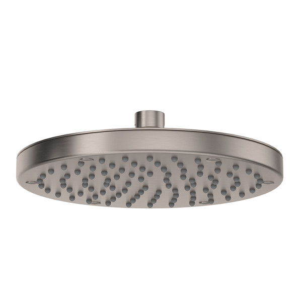 8 Inch OKI Round Rain Showerhead - Satin Nickel | Model Number: I00405STN - Product Knockout