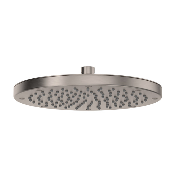 10 Inch OKI Round Rain Showerhead - Satin Nickel | Model Number: I00410STN - Product Knockout