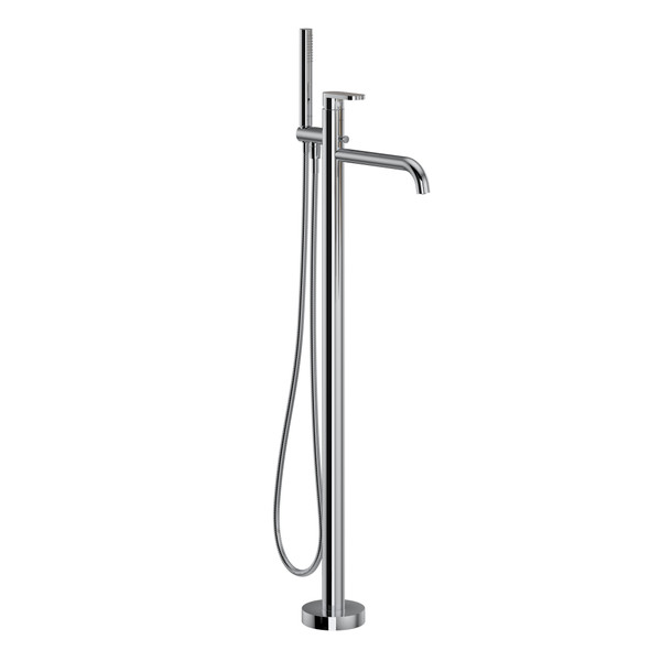 DISCONTINUED Miscelo™ Single Hole Floor Mount Tub Filler Trim - Polished Chrome | Model Number: MI05F1WBAPC