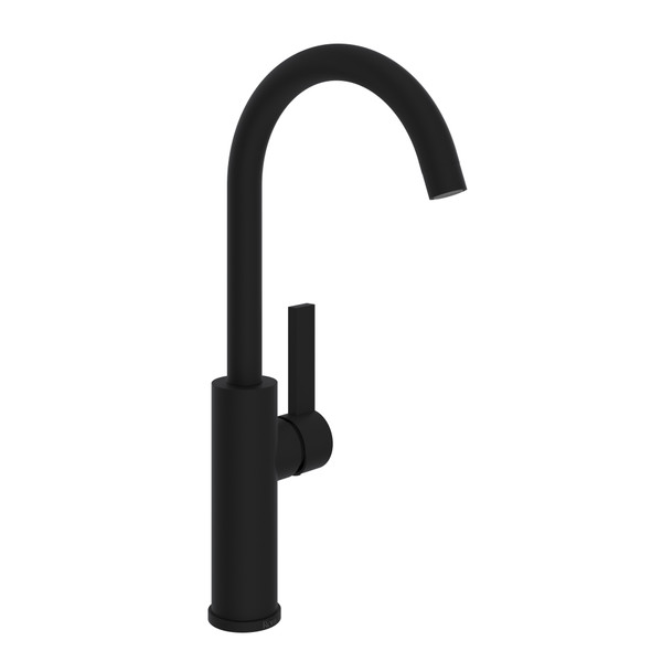 Tuario™ Bar/Food Prep Kitchen Faucet With C-Spout - Matte Black | Model Number: TR60D1LBMB
