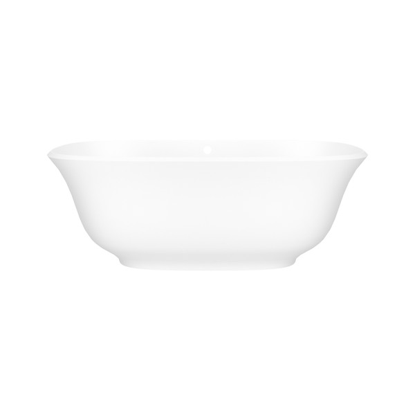 Amiata 65"x 32" Freestanding Soaking Bathtub - Standard White (Matte) | Model Number: AMTM-N-SM-OF