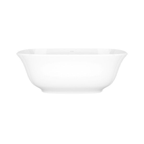 Amiata 65"x 32" Freestanding Soaking Bathtub - Standard White (Gloss) | Model Number: AMT-N-SW-NO