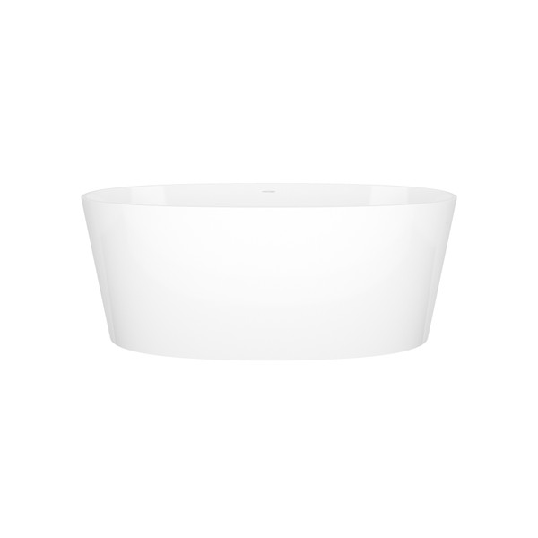 ios 60" x 32" Freestanding Soaking Bathtub - Standard White (Gloss) | Model Number: IOS-N-SW-NO