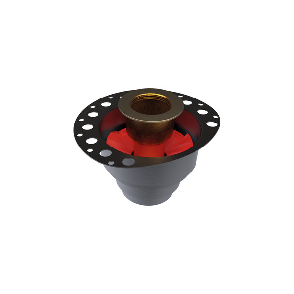 Freestanding Bathtub Island Drain for Sub-floor Installation Box - Black | Model Number: K-70-CIR - Product Knockout