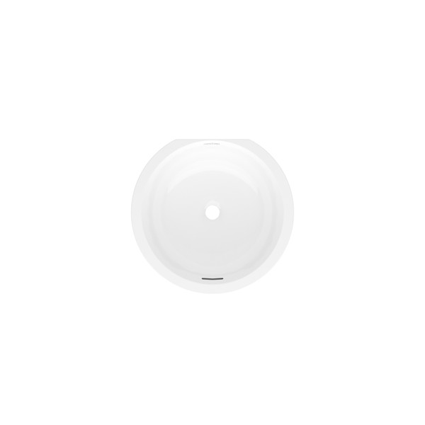 Kaali 16" x 18" Undermount Round Lavatory Sink - Standard White (Gloss) | Model Number: UB-KAA-48-IO
